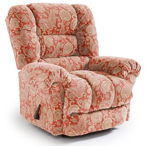 Best Home Furnishings Medium Recliners Seger Wallhugger Recliner