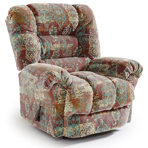 Best Home Furnishings Medium Recliners Seger Wallhugger Recliner