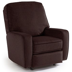Best Home Furnishings Medium Recliners Bilana Swivel Glider Recliner