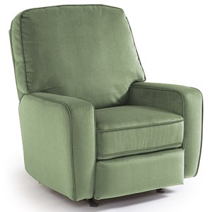 Best Home Furnishings Medium Recliners Bilana Swivel Glider Recliner