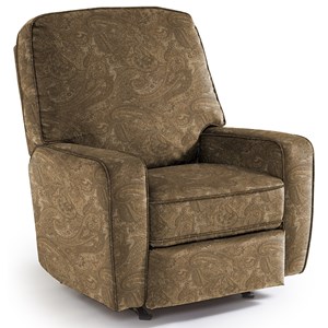 Best Home Furnishings Medium Recliners Bilana Swivel Glider Recliner