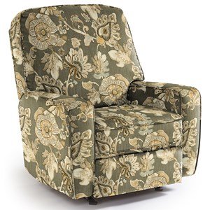 Best Home Furnishings Medium Recliners Bilana Swivel Glider Recliner