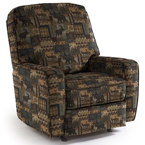 Best Home Furnishings Medium Recliners Bilana Swivel Glider Recliner