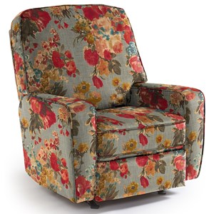 Best Home Furnishings Medium Recliners Bilana Swivel Glider Recliner