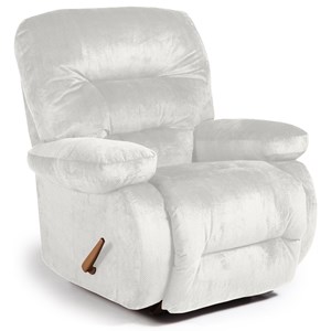 Best Home Furnishings Medium Recliners Maddox Space Saver Recliner