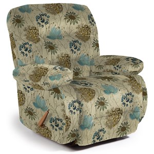 Best Home Furnishings Medium Recliners Maddox Space Saver Recliner
