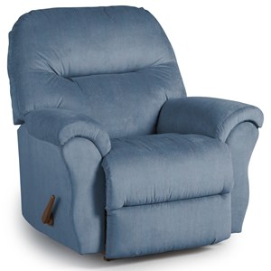 Best Home Furnishings Medium Recliners Bodie Rocker Recliner