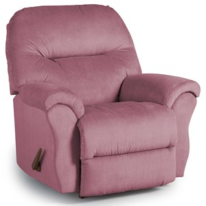 Best Home Furnishings Medium Recliners Bodie Rocker Recliner