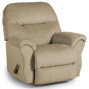 Best Home Furnishings Medium Recliners Bodie Rocker Recliner