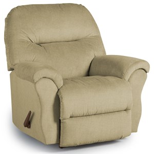 Best Home Furnishings Medium Recliners Bodie Rocker Recliner