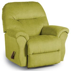 Best Home Furnishings Medium Recliners Bodie Rocker Recliner