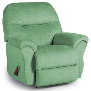 Best Home Furnishings Medium Recliners Bodie Rocker Recliner