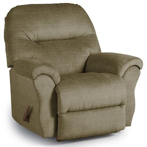 Best Home Furnishings Medium Recliners Bodie Rocker Recliner