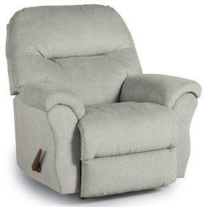 Best Home Furnishings Medium Recliners Bodie Rocker Recliner