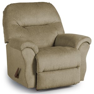 Best Home Furnishings Medium Recliners Bodie Rocker Recliner