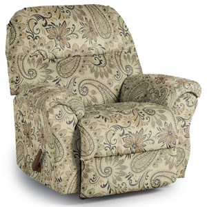 Best Home Furnishings Medium Recliners Bodie Rocker Recliner
