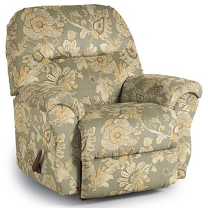 Best Home Furnishings Medium Recliners Bodie Rocker Recliner