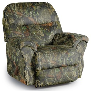 Best Home Furnishings Medium Recliners Bodie Rocker Recliner