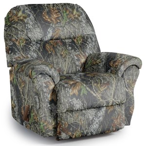 Best Home Furnishings Medium Recliners Bodie Rocker Recliner