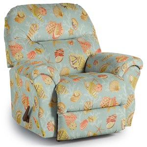 Best Home Furnishings Medium Recliners Bodie Rocker Recliner