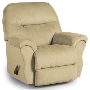 Best Home Furnishings Medium Recliners Bodie Rocker Recliner