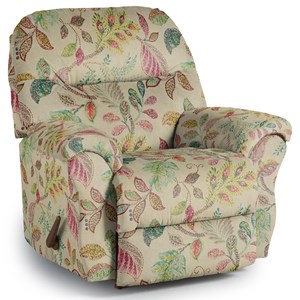 Best Home Furnishings Medium Recliners Bodie Rocker Recliner