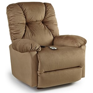 Best Home Furnishings Medium Recliners Power Wallhugger Recliner