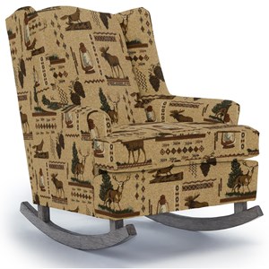 Best Home Furnishings Runner Rockers Willow Rocking Chair