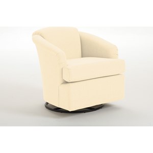 Best Home Furnishings Swivel Barrel Chairs Cass Swivel Barrel Chair