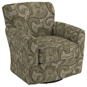 Best Home Furnishings Swivel Barrel Chairs Kaylee Swivel Barrel Chair