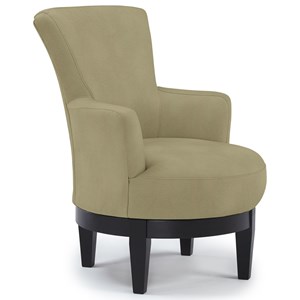 Best Home Furnishings Swivel Barrel Chairs Swivel Chair