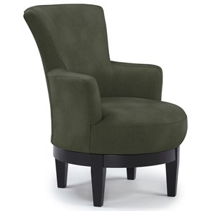 Best Home Furnishings Swivel Barrel Chairs Swivel Chair