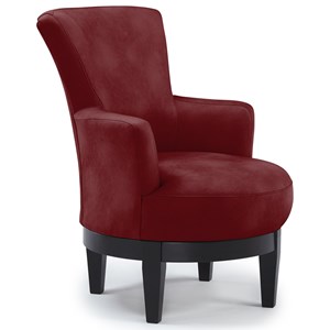 Best Home Furnishings Swivel Barrel Chairs Swivel Chair