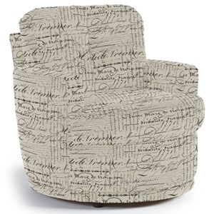 Best Home Furnishings Swivel Barrel Chairs Swivel Chair