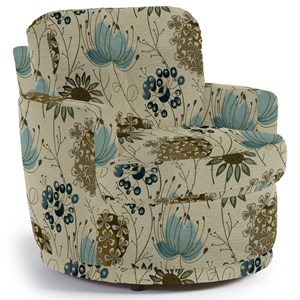 Best Home Furnishings Swivel Barrel Chairs Swivel Chair