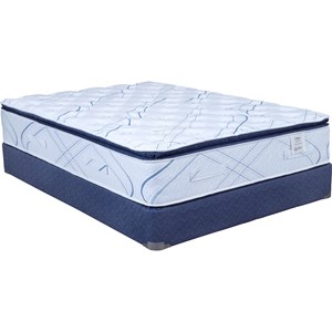 Queen Pillow Top Low Profile Set