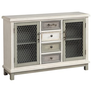 Coast2Coast Home Coast2Coast Home Accents Two Door Four Drawer Credenza