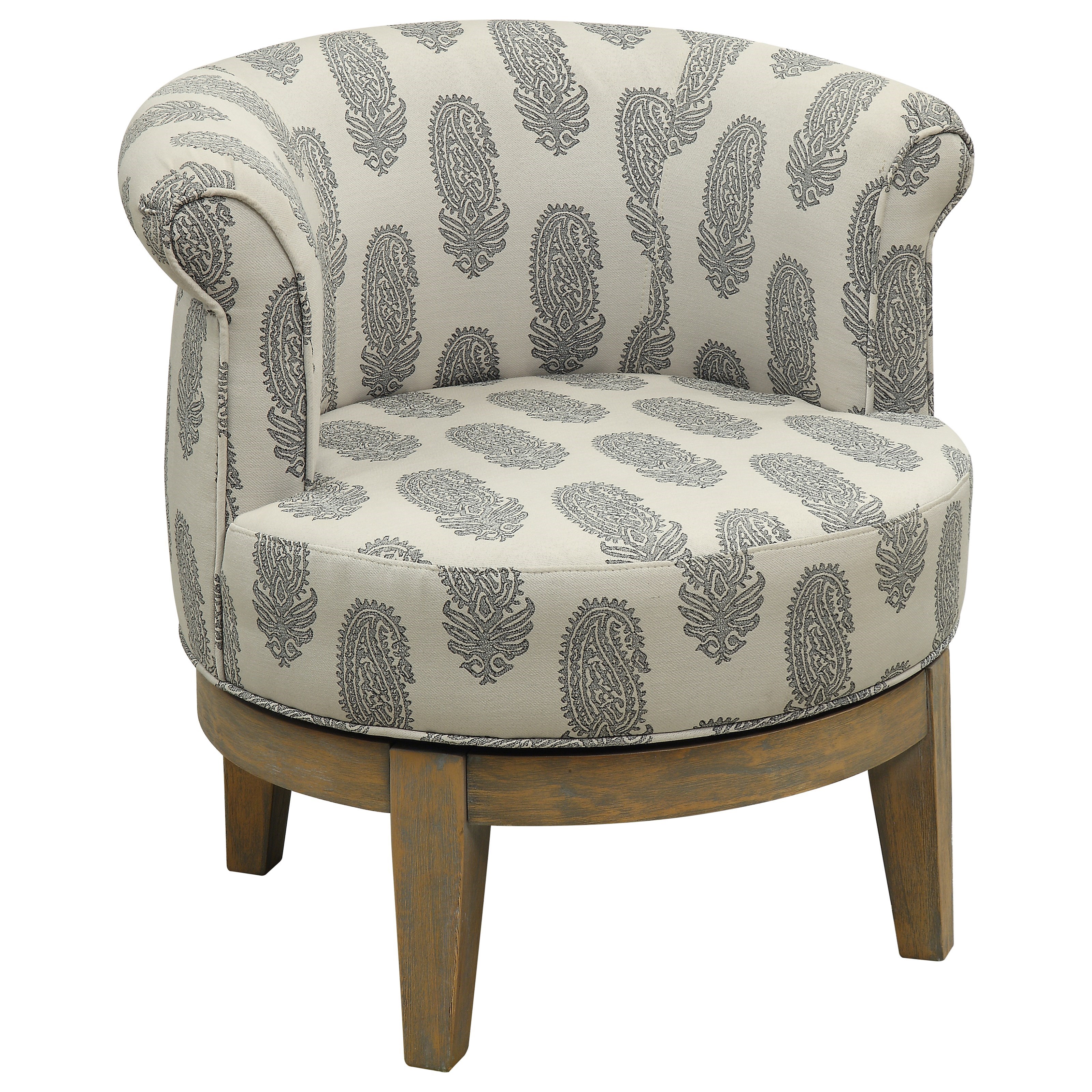 C2C C2C Accents Swivel Accent Chair | Walker's Furniture ...