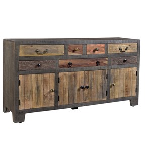 Coast2Coast Home Coast2Coast Home Accents Woodland Seven Drawer Four Door Credenza