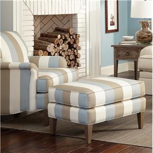 Craftmaster Accent Chairs Chair & Ottoman