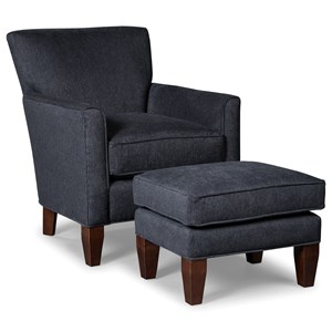 Craftmaster Accent Chairs Accent Chair and Ottoman