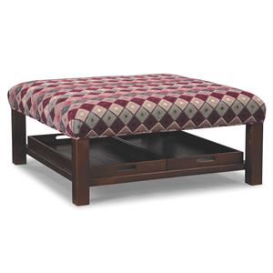 Craftmaster Accent Ottomans Storage Ottoman