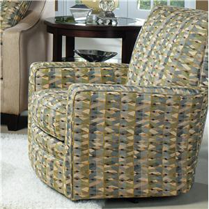 Craftmaster Swivel Chairs Upholstered Swivel Glider 