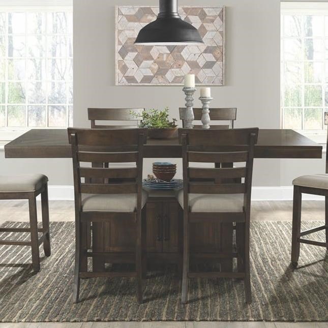 Elements Colorado Counter Height Dining Set with Builtin Storage