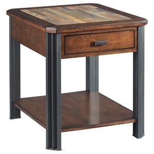 England H675 Rectangular Drawer End Table