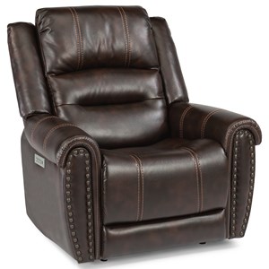 Flexsteel Latitudes - Oscar Power Recliner with Power Headrest