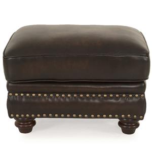 Futura Leather Westbury Leather Ottoman