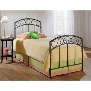 Hillsdale Metal Beds Twin Wendell Bed Set