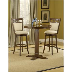 Hillsdale Dynamic Designs 3-Piece Bar Table and Stool Set