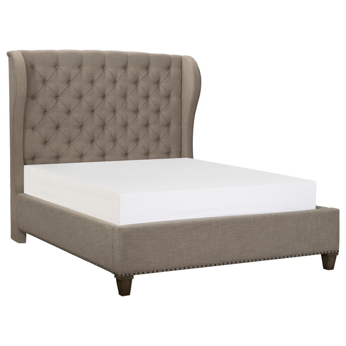 King Upholstered Bed